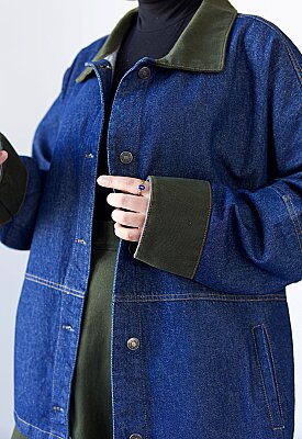 90s Denim Jacket Oversize - 5