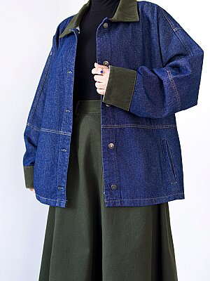 90s Denim Jacket Oversize - HRMONNY