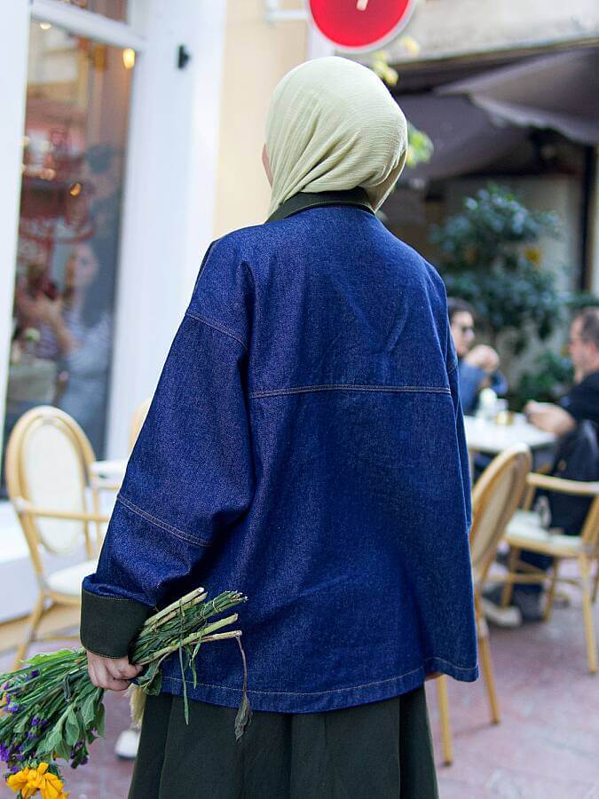 90s Denim Jacket Oversize - 6