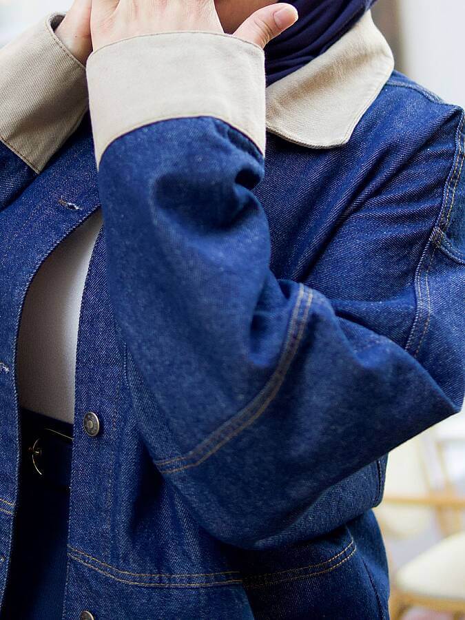 90s Denim Jacket Oversize - 4