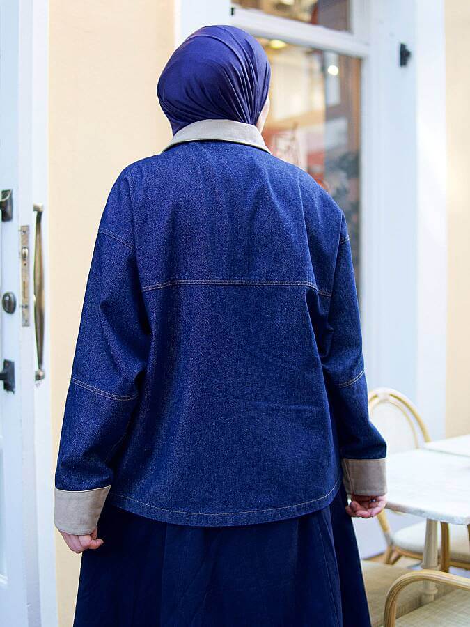 90s Denim Jacket Oversize - 6